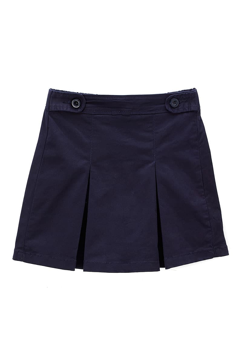 Girl's Stretch Buttoned Skirt