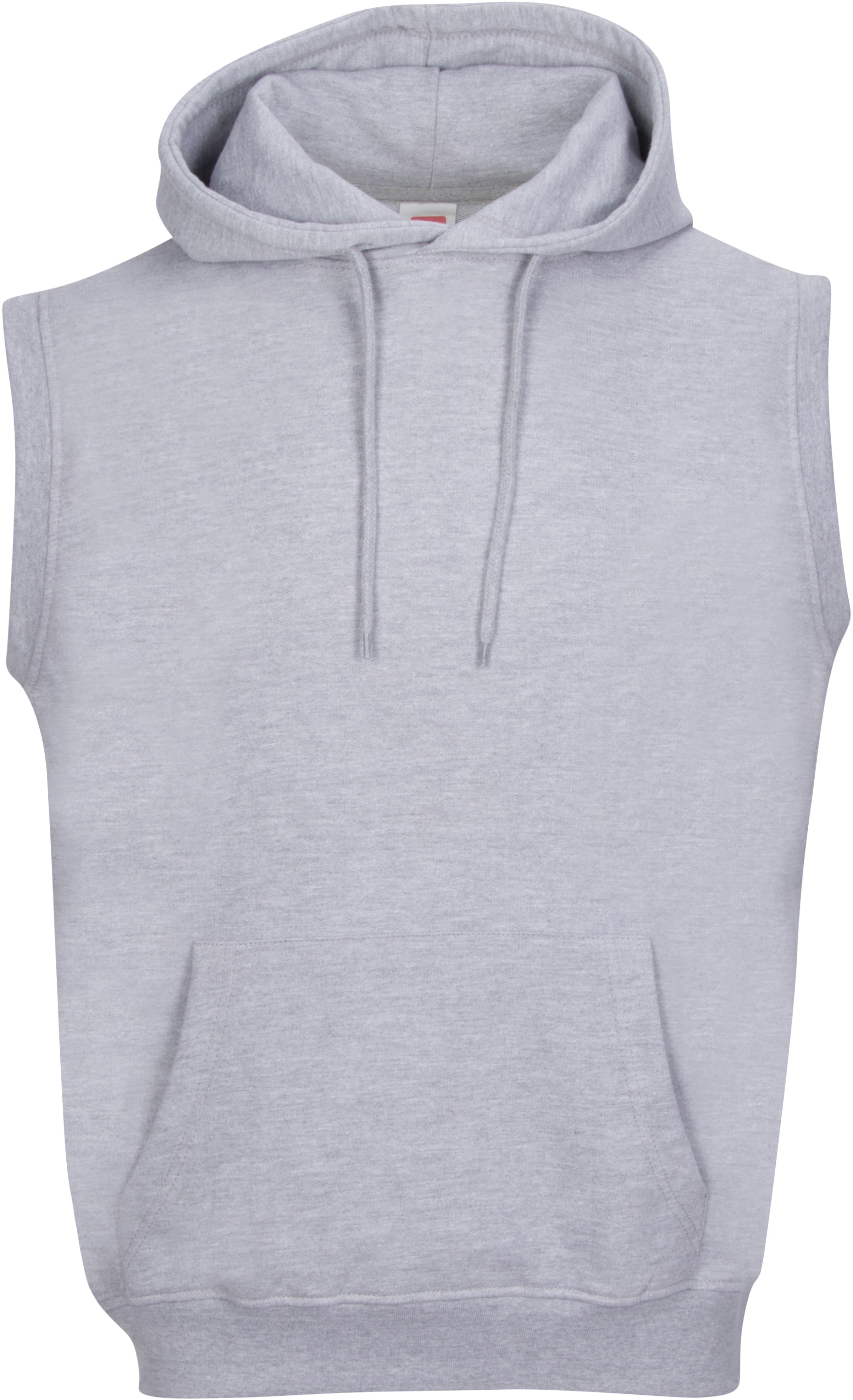 French Terry Sleeveless Pullover Hoodie